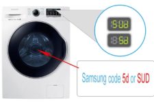 Sud (5ud) oder SD (5D) in einer Samsung-Waschmaschine